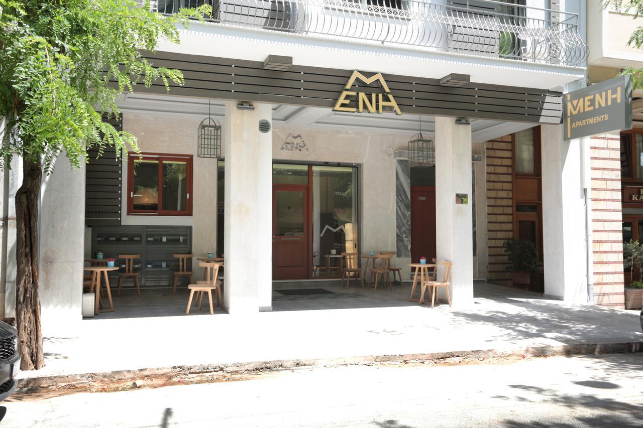 Meni Apartments Atenas Exterior foto
