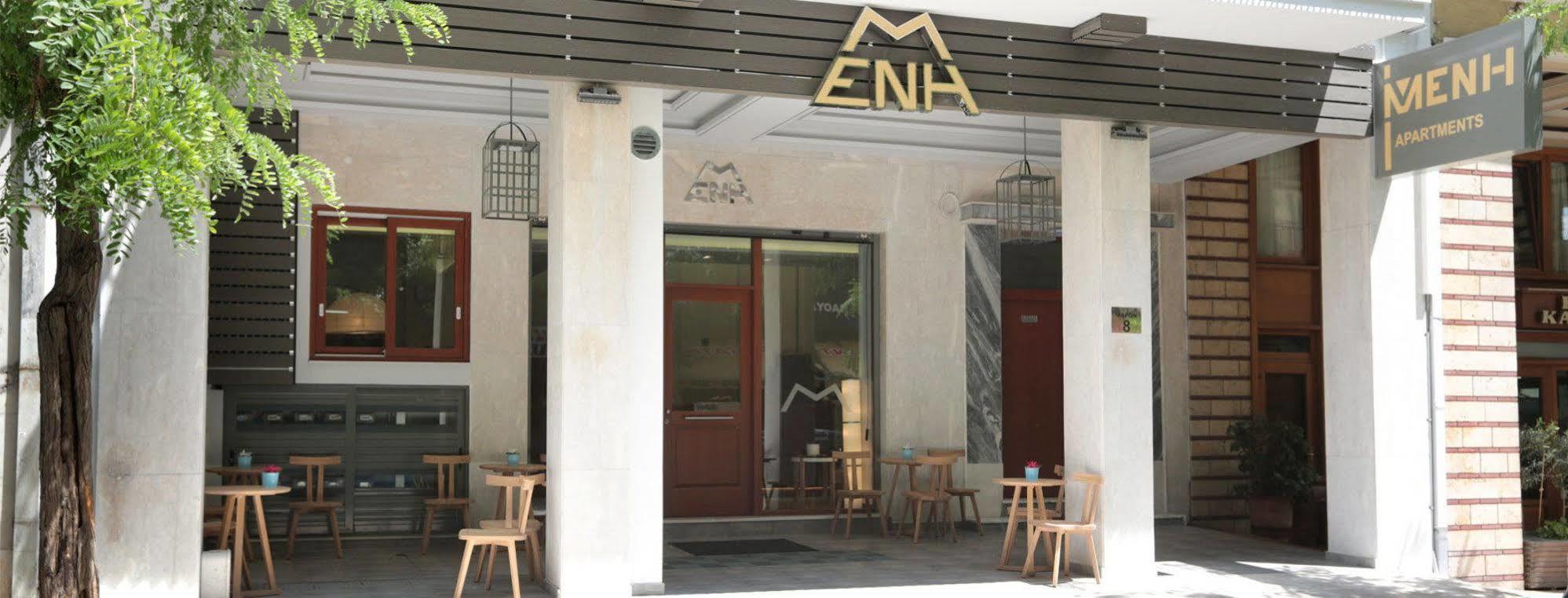 Meni Apartments Atenas Exterior foto